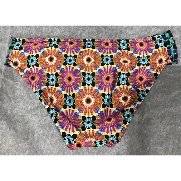 Trina Turk Golden Medallion Swim Bottoms - Picture 4 of 5